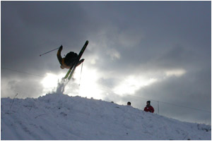 Photo Xavier en Backflip